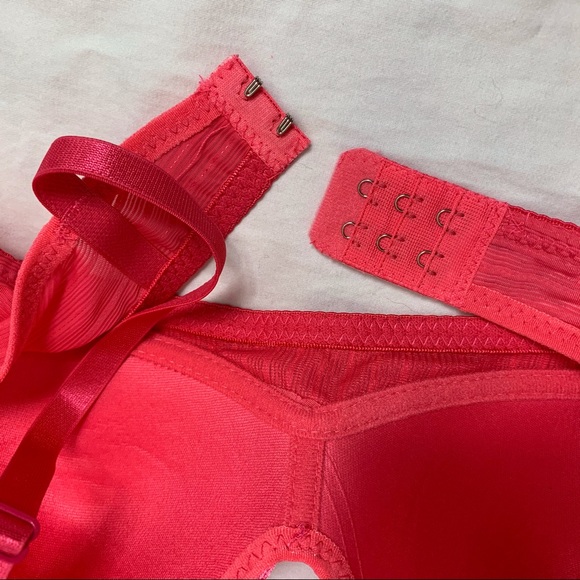 Lightly Padded No Wire Pink comfortable Bra 34B - Picture 6 of 9